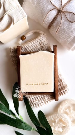 صابونة زبدة الشيا الطبيعية (حجم كبير )