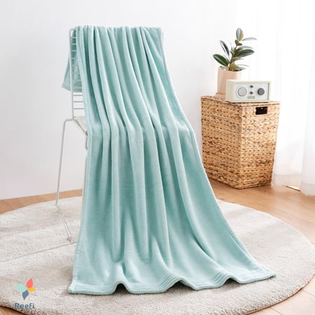 منشفة استحمام ريفي الفندقية تركواز مقاس 80 × 160 سم