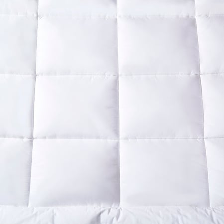 لباد جاردينيا طراز فندقي مفرد و نص مقاس 120×200 سم , سماكة 14 سم أبيض