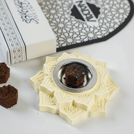 بوكس المبخرة ( مبخرة مزخرفة + بخور )