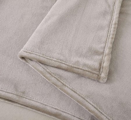 بطانيات مخملية