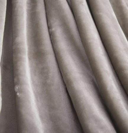 بطانيات مخملية