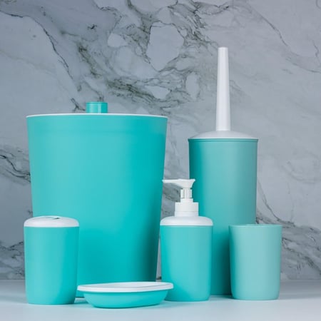 طقم إكسسوارات حمام تيفاني القطع 6