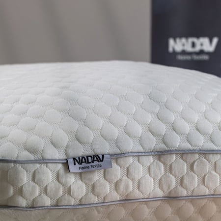 باكج وسادة صفاء الفندقية أبيض عدد القطع 2