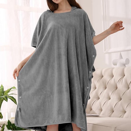 منشفة بغطاء رأس