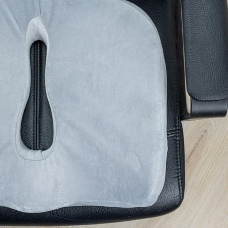 وسادة كرسي فوم لون رصاصي