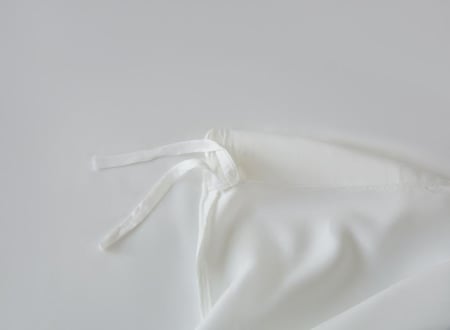 مفرش ماجدة بامبو أبيض