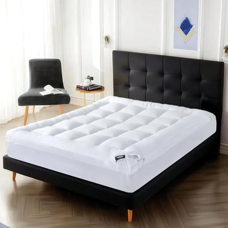 لباد سكون طراز فندقي سماكة  5 سم أبيض