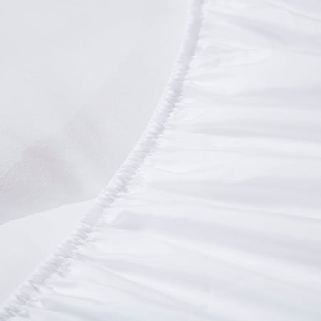 لباد جاردينيا طراز فندقي مفرد و نص مقاس 120×200 سم , سماكة 14 سم أبيض