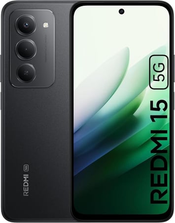 ريدمي 15 5G 256G+8R اسود