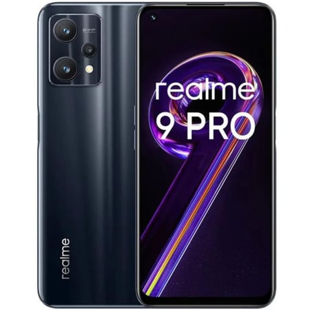 ريلمي 9 PRO + 256GB+8GR اسود