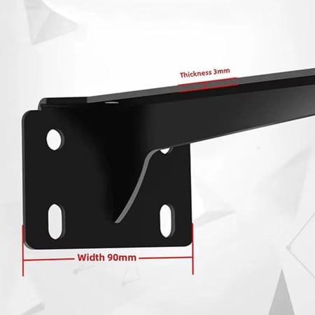 حامل دعم أرفف معدني