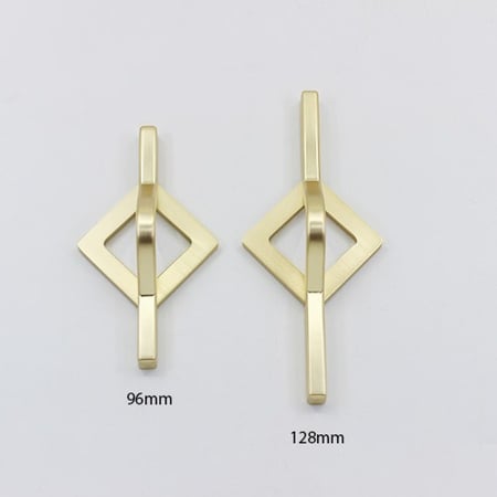 Cabinet Handles Brush brass color