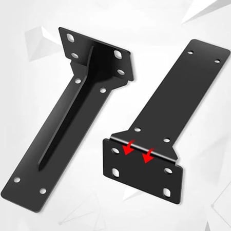 حامل دعم أرفف معدني