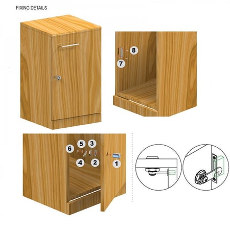 Cam Lock For Wooden Furniture