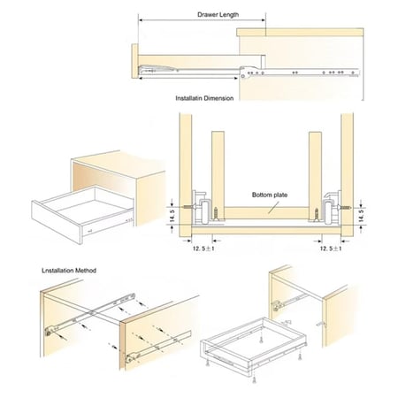 سحاب درج  لون بيج
