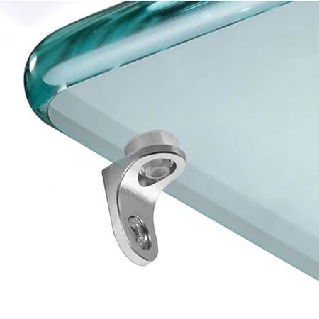 Holder glass  shelf chrome color