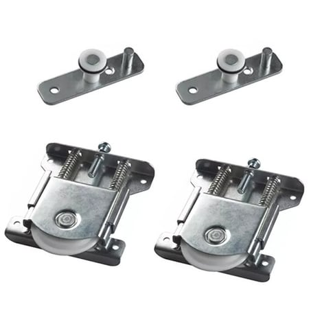 Furniture sliding roller for wood door
