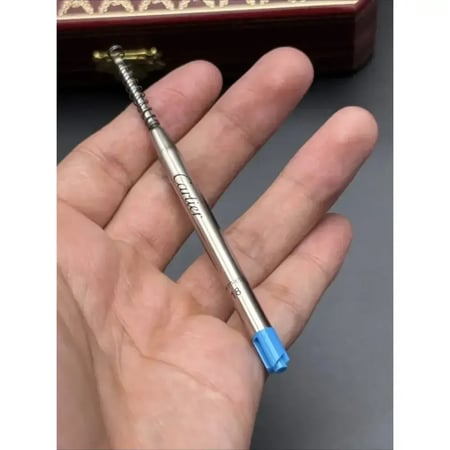 قلم كارتير بانثر عين النمر لون عنابي | Cartier Panthère pen