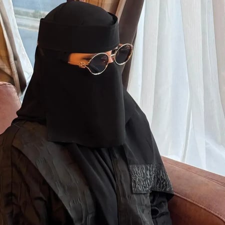 نظارة ميو ميو عدسة بنية
