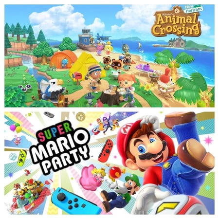 لعبه Animal Crossing - Super Mario Party