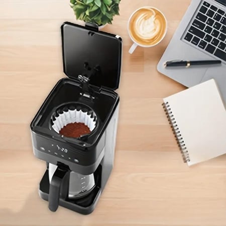 فلاتر قهوة ويف W 250 مم عدد 100 متوافقة مع كيمكس 6 إلى 10 أكواب