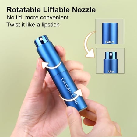 بخاخ ترطيب حبوب القهوة لون بنفسجي لامع للإسبريسو