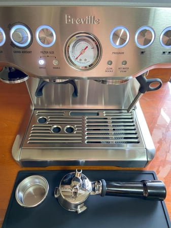 سلة فلتر قهوة 54 مم ستانلس ستيل مزدوجة تسع 18 جرام لبورتافلتر