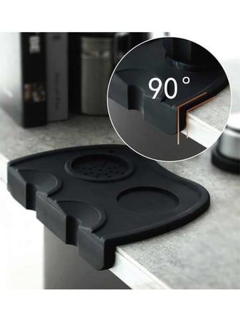 حصيرة تامبر إسبريسو سيليكون زاوية مانعة للانزلاق لمقاسات 51 و53 و58 مم