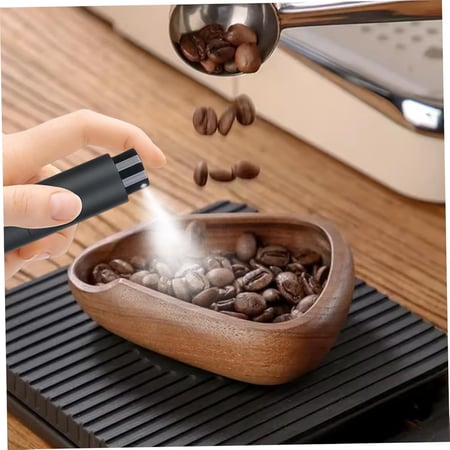 كوب توزيع إسبريسو خشبي ووعاء بن وتصنيف تذوق من الخشب الطبيعي