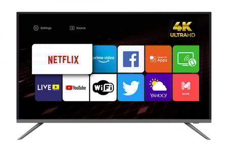 شاشة امبكس 50 بوصة سمارت اندرويد 11