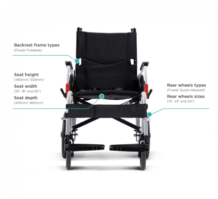 كرسي متحرك خفيف