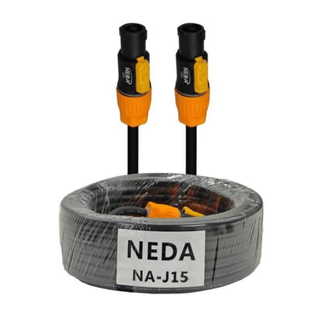 توصيلة جاهزة بطول 15 متر لتوصيل السماعات سبيكون