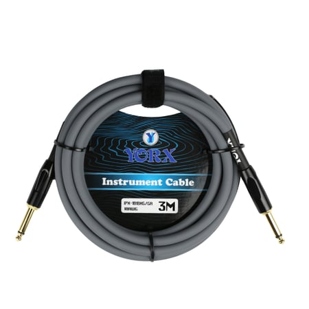 يوركس IP-181BXG-3M GA كيبل للالات الموسيقية 14 Mono Plug - Same