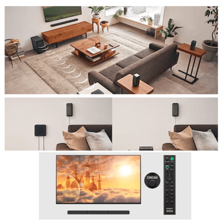 ساوند بار مع صب ووفر Sony HT-S40R – تجربة سينمائية في منزلك