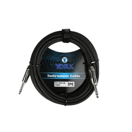 سلك توصيل يوركس 3 متر جاك الى جاك مونو ذكر Yorx لون اسود IPCX-201PN-3M Jack To Jack