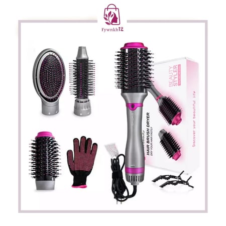 *فرشاة استشوار الشعر الشهيرة إصدار جديد مطور بقوة 1200واط من KinesiBeauty