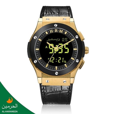 ساعات الحرمين HA-6108 اذان الفجر الظهر العصر AL-HARAMEEN WATCH AZAN