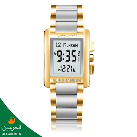 ساعات الحرمين الإسلامية HA-6208 SGW الموقع الرسمي AL-HARAMEEN WATCH
