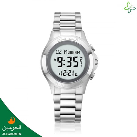 ساعة الحرمين اذان الفجر الظهر العصر المغرب العشاء HA-6371 النسائية