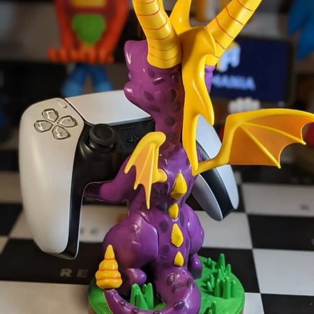 شخصية سبايرو حامل يد و جوال مرفق كيبل Type c usb