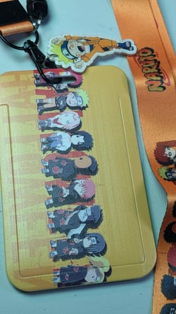 حامل بطاقة badge holder الاكاتسوكي من ناروتو.