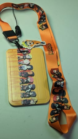 حامل بطاقة badge holder الاكاتسوكي من ناروتو.