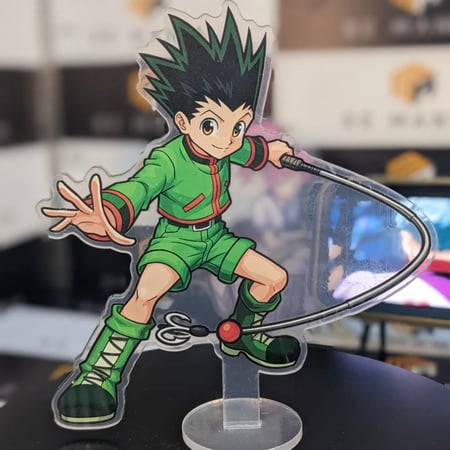 اكريليك شخصية غون من سلسلة القناص ( Hunter x Hunter )