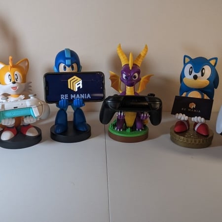 شخصية سبايرو حامل يد و جوال مرفق كيبل Type c usb