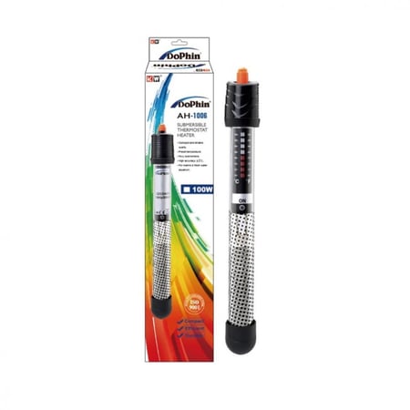 دوفين سخان لمياه أحواض الأسماك DoPhin Heater 100W