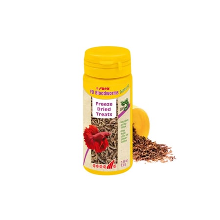 سيرا طعام الديدان طعام وعلف خاص لأسماك البيتا 4.5 جم