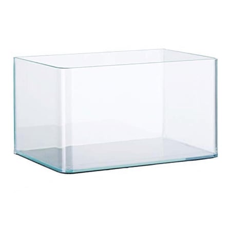 دوفين حوض زجاج مقاس40 37 لتر  3003 DoPhin Aquarium 40cm Curve Fish Tank