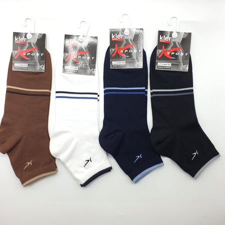 جوراب رجالي فوق القدم رياضي kler socks free size