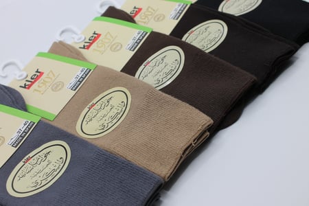 جوراب رجالي طويل للحساسية والسكري 37-40 kler socks